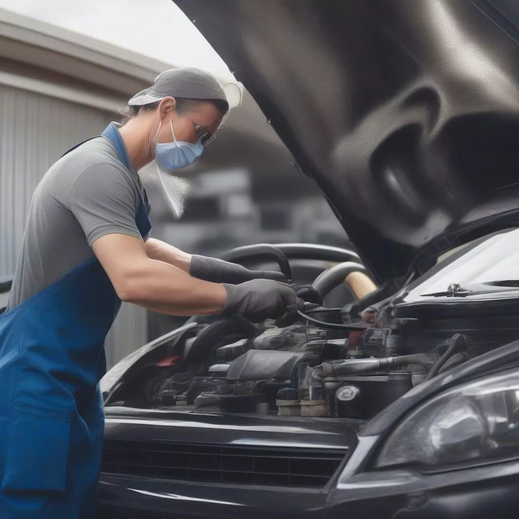 Rửa Khoang Máy Ô Tô: Bí Quyết Giúp Xe Luôn Hoạt Động Ổn Định