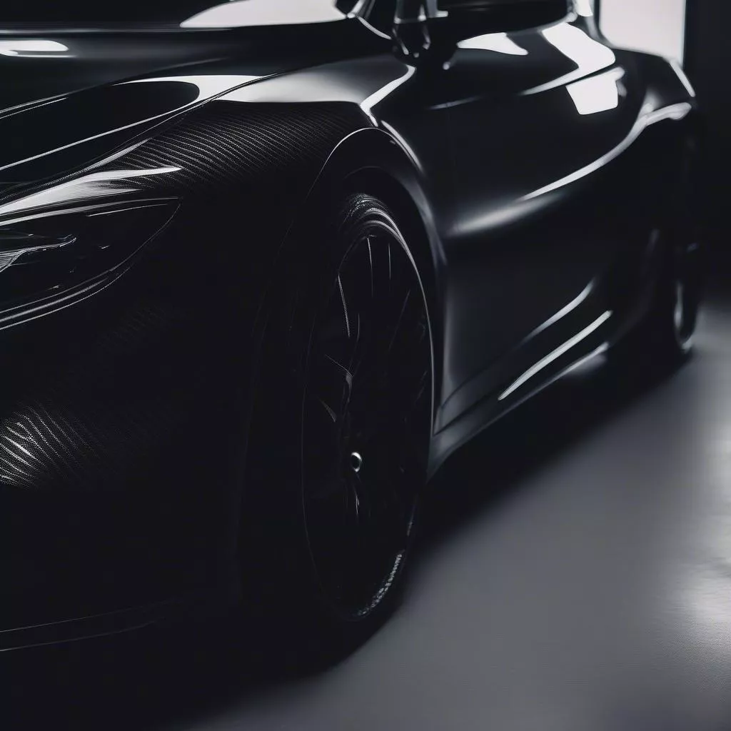 자동차 카본 데칼 시공: 스타일리쉬한 변신, 스포티한 매력