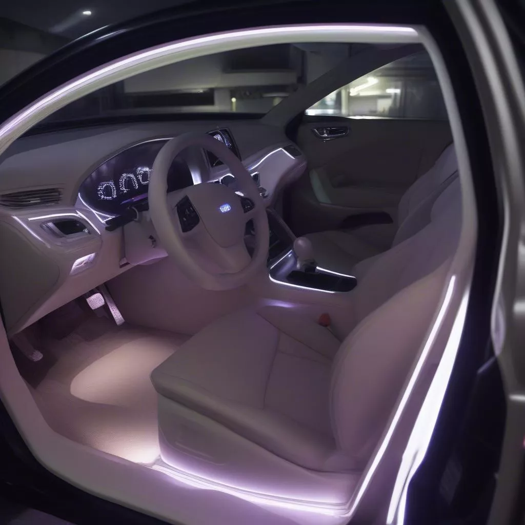 Đèn Led Gầm Ghế Ô Tô: Thêm Phong Cách, Thêm An Toàn Cho Xế Yêu