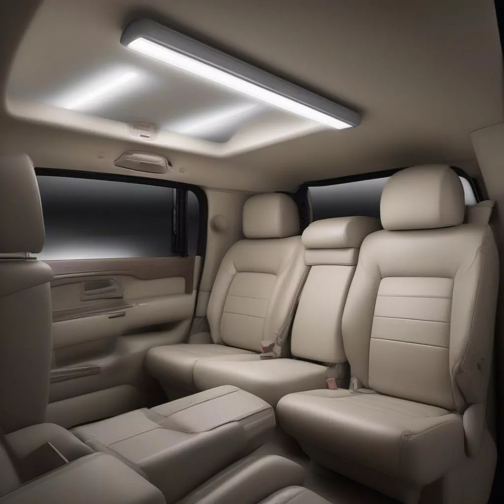 Đèn led trần reading light xe tải - Cung cấp ánh sáng vàng dịu nhẹ, phù hợp đọc sách, xem bản đồ