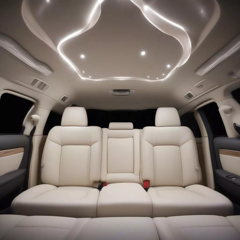 Đèn led trần trang trí xe tải - Tạo điểm nhấn ấn tượng, mang đến vẻ đẹp cá tính cho nội thất xe