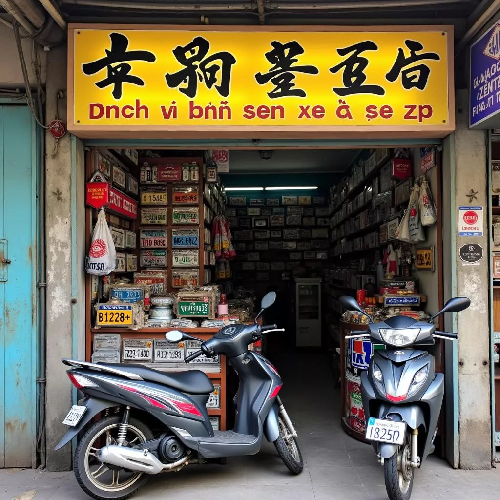 License plate services in Ho Chi Minh City