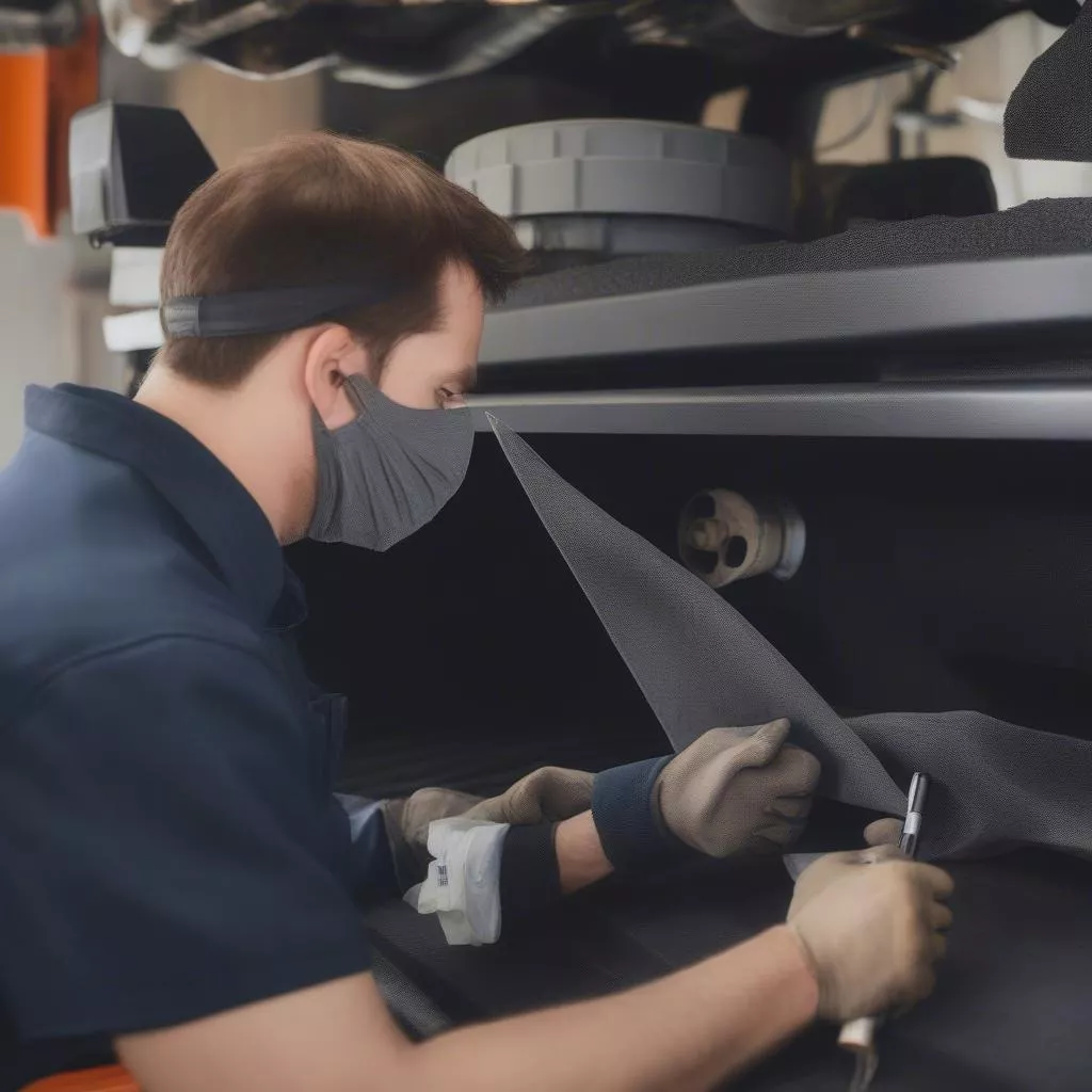 Dịch vụ chống ồn xe tải tại Hà Nội