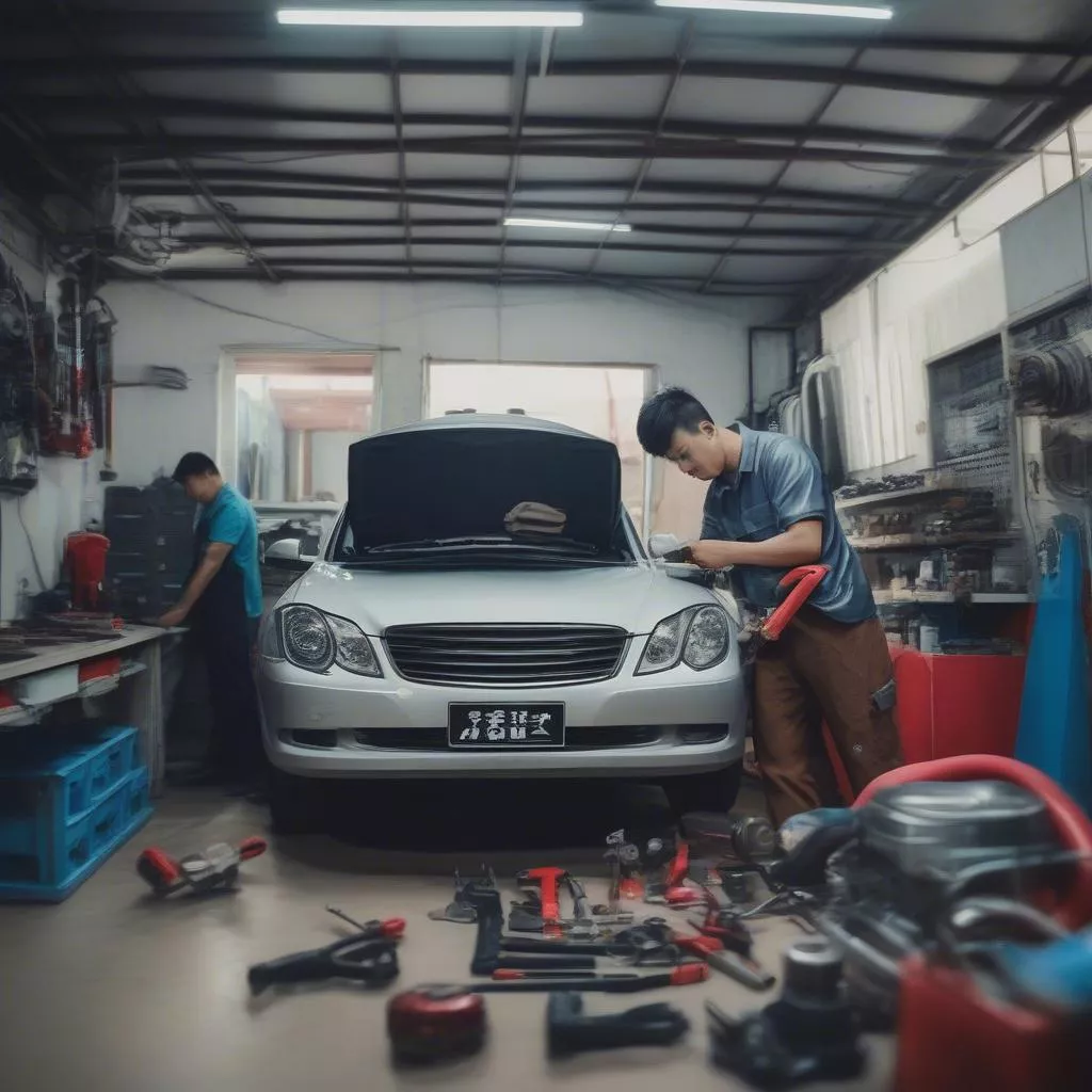 Dịch vụ sửa chữa ô tô uy tín tại Hà Nội