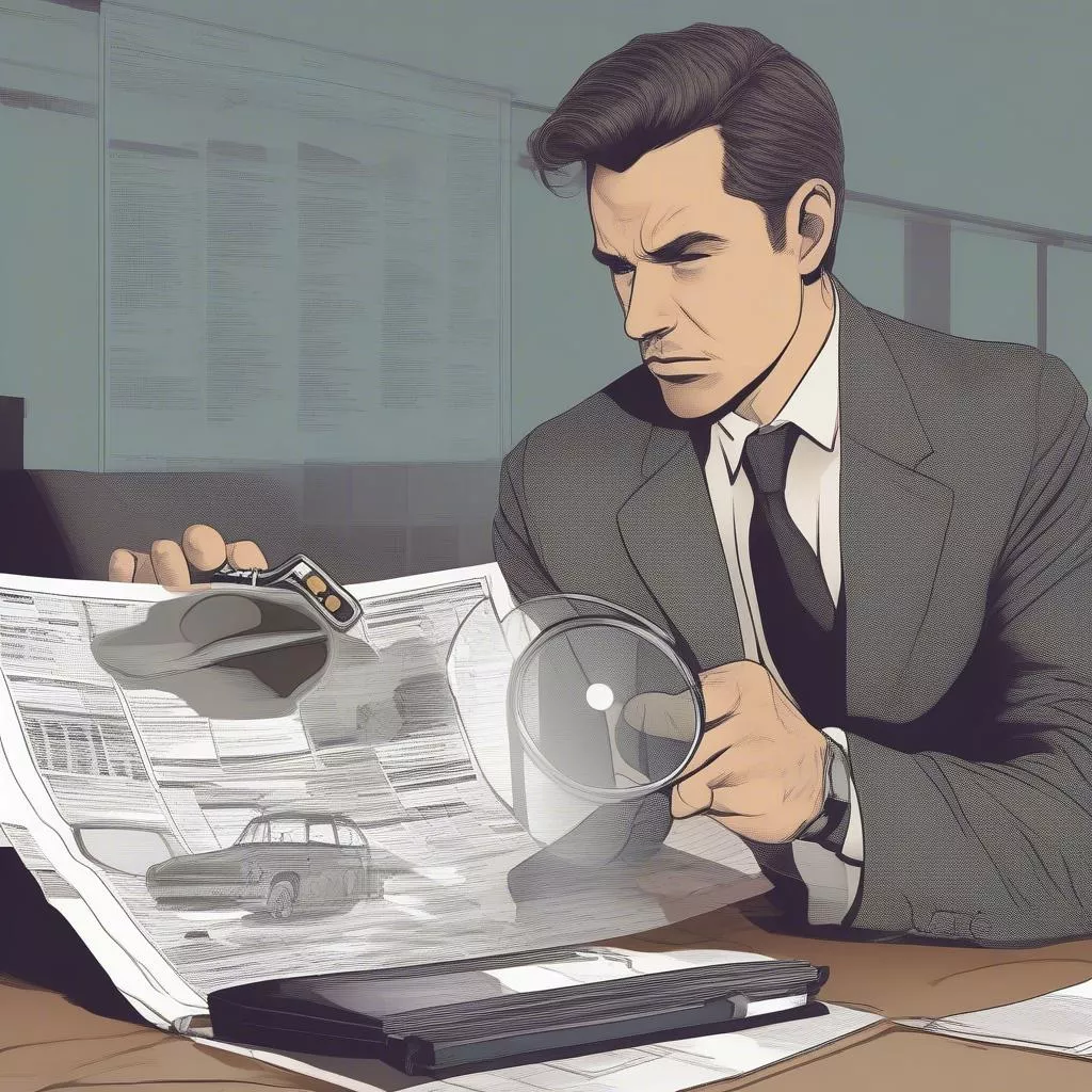 Dịch vụ thám tử tư tìm kiếm thông tin chủ xe