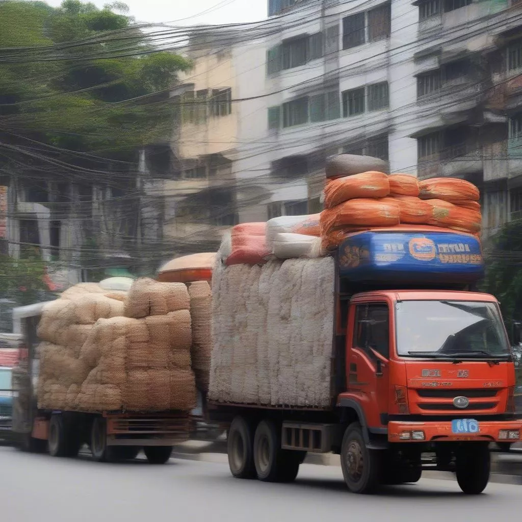 Đội xe tải tại Hà Nội