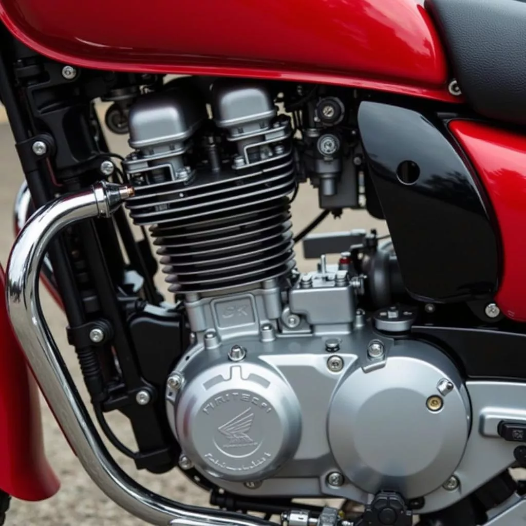 Honda Chaly 2018 Engine