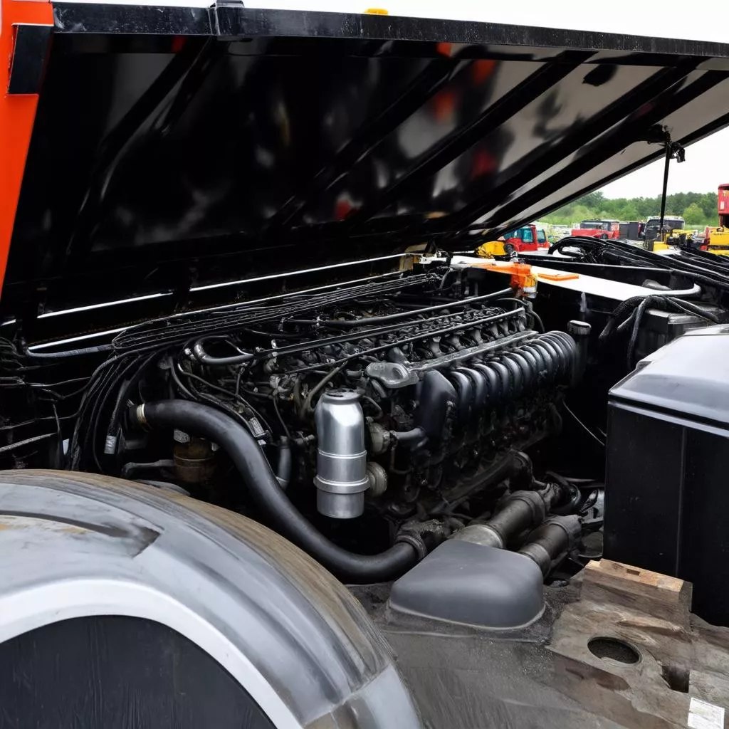 Động cơ xe ben 5 tấn