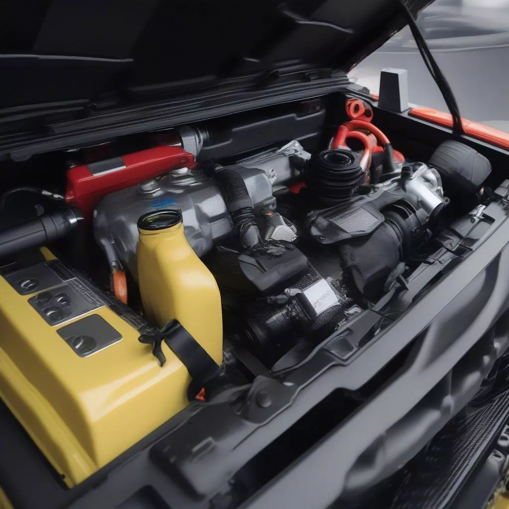 Motore del carro attrezzi Fuso Canter 8.2HD