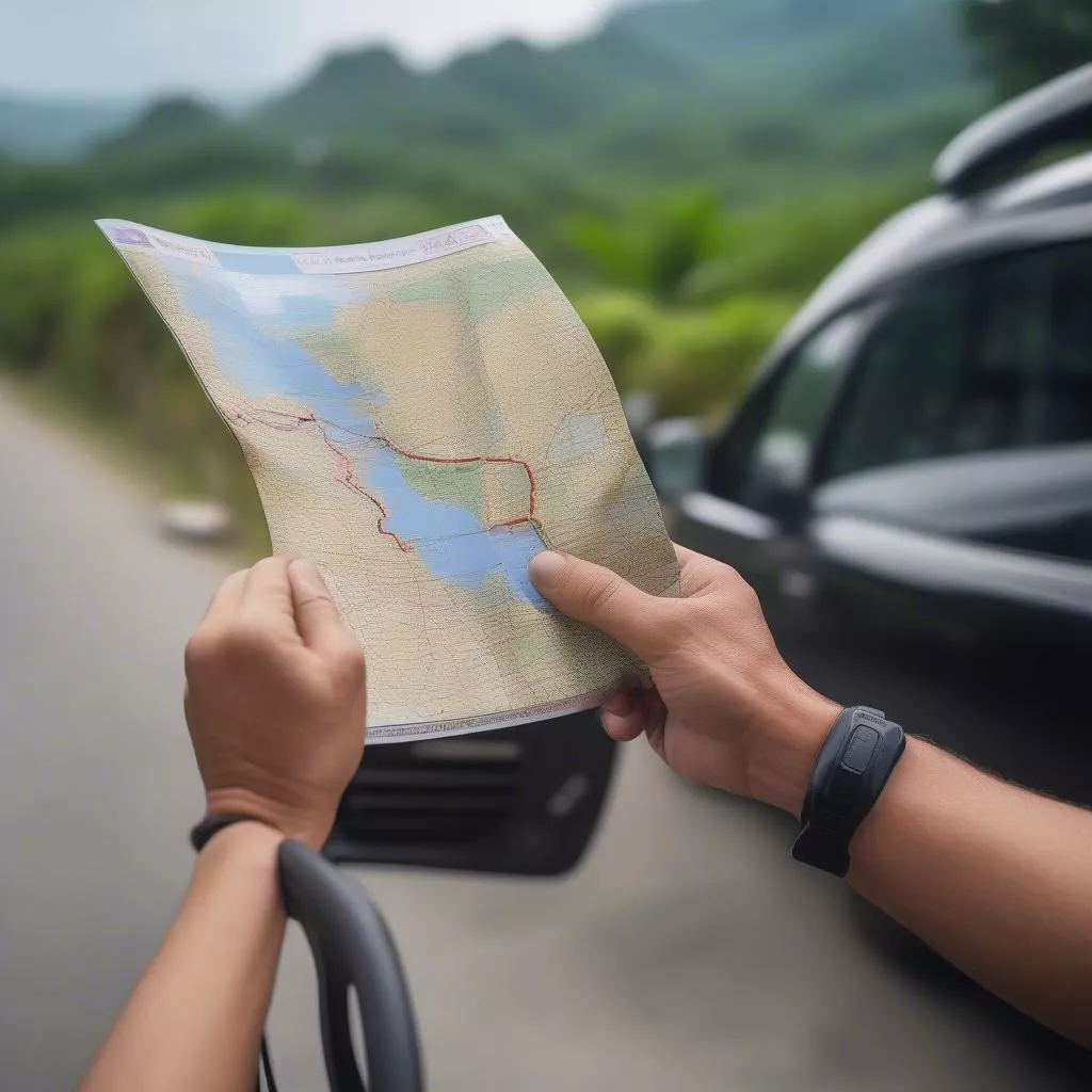 Traveling and license plates