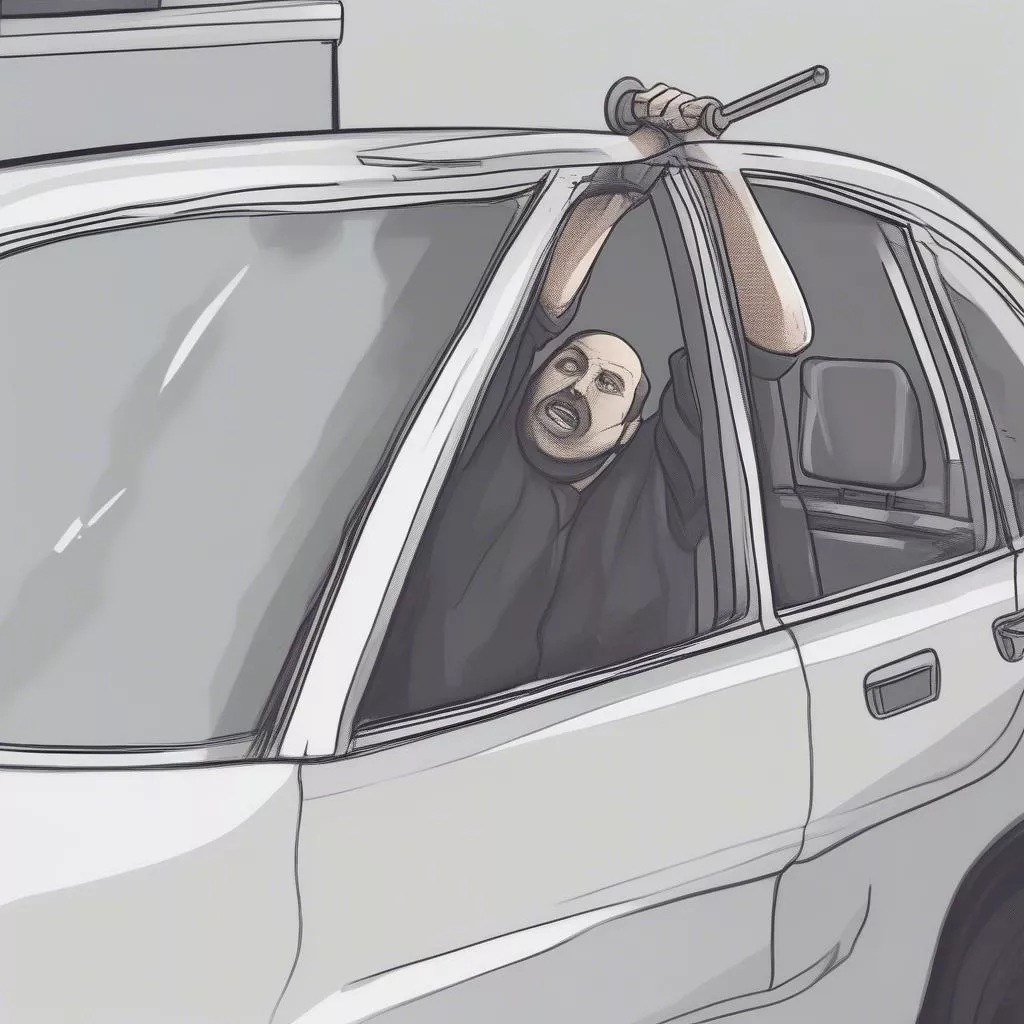 Dụng cụ phá kính xe ô tô an toàn