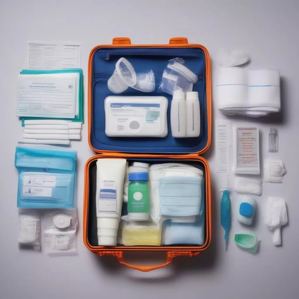 Trousse de premiers secours pour accouchement