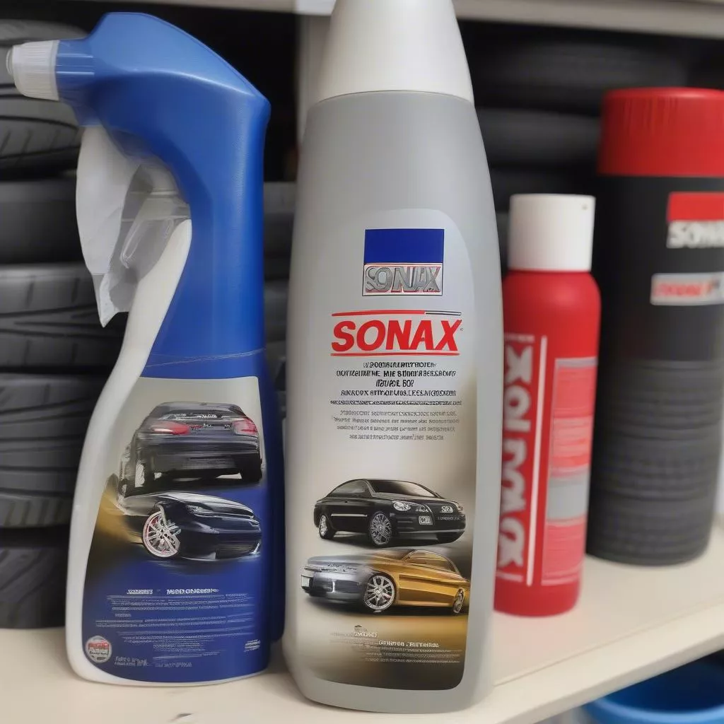 Lucidanti per pneumatici Sonax, 3M, Liqui Moly