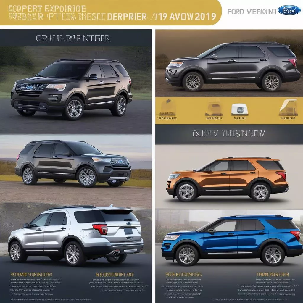 Giá Xe Ford Explorer 2019 Lăn Bánh: Bật Mí Bí Kíp Chọn Xe Đúng Chuẩn Phong Thủy