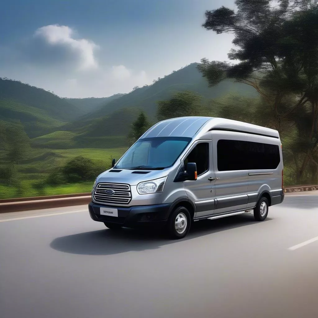 Xe Ford Transit 16 chỗ di chuyển Đà Lạt