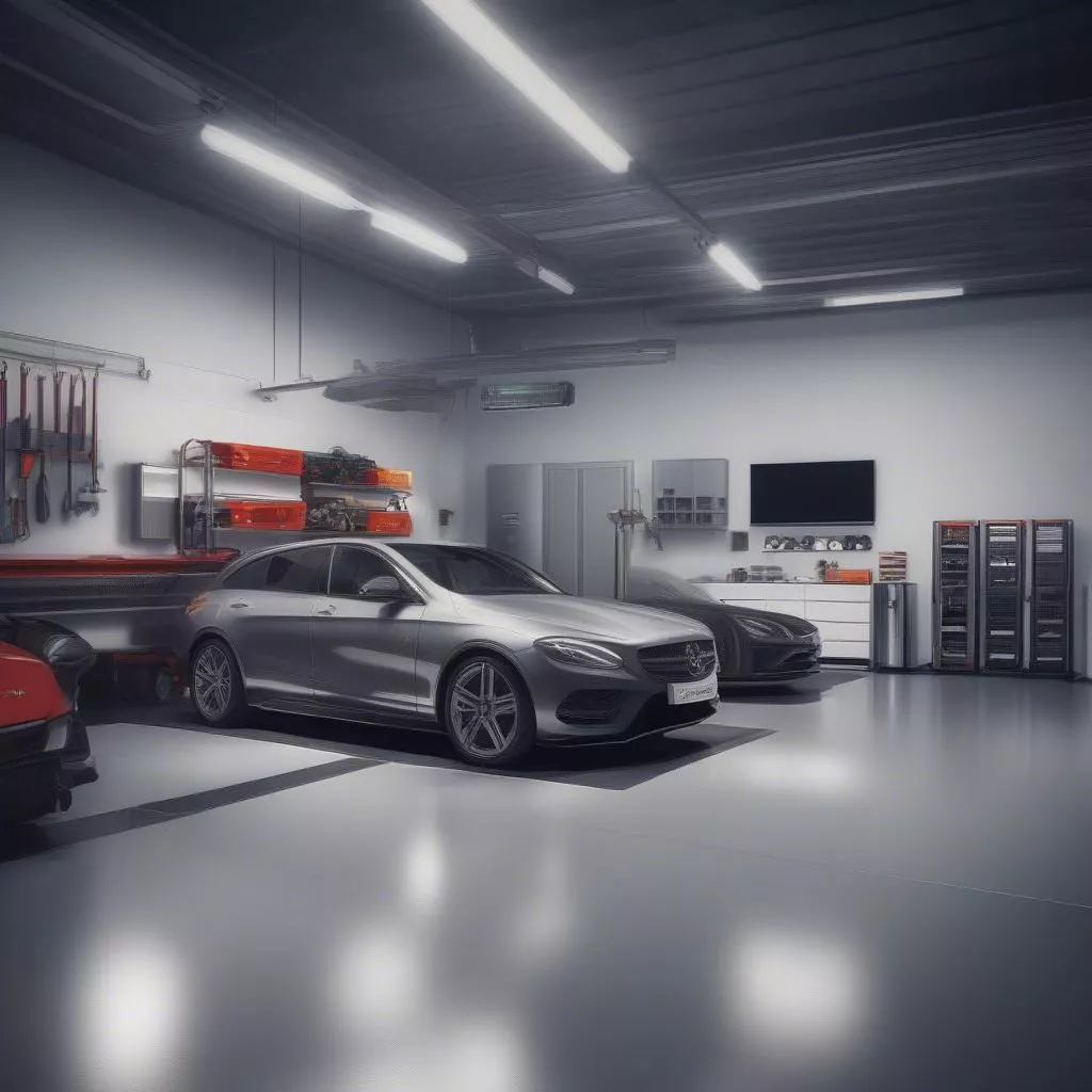 Thiết kế gara sửa chữa ô tô: Bí quyết "vàng" cho không gian vận hành hiệu quả