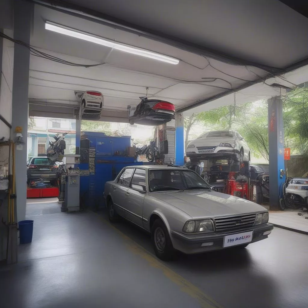 Ihr Lkw in besten Händen: Die Werkstatt Auto Tâm in Hanoi