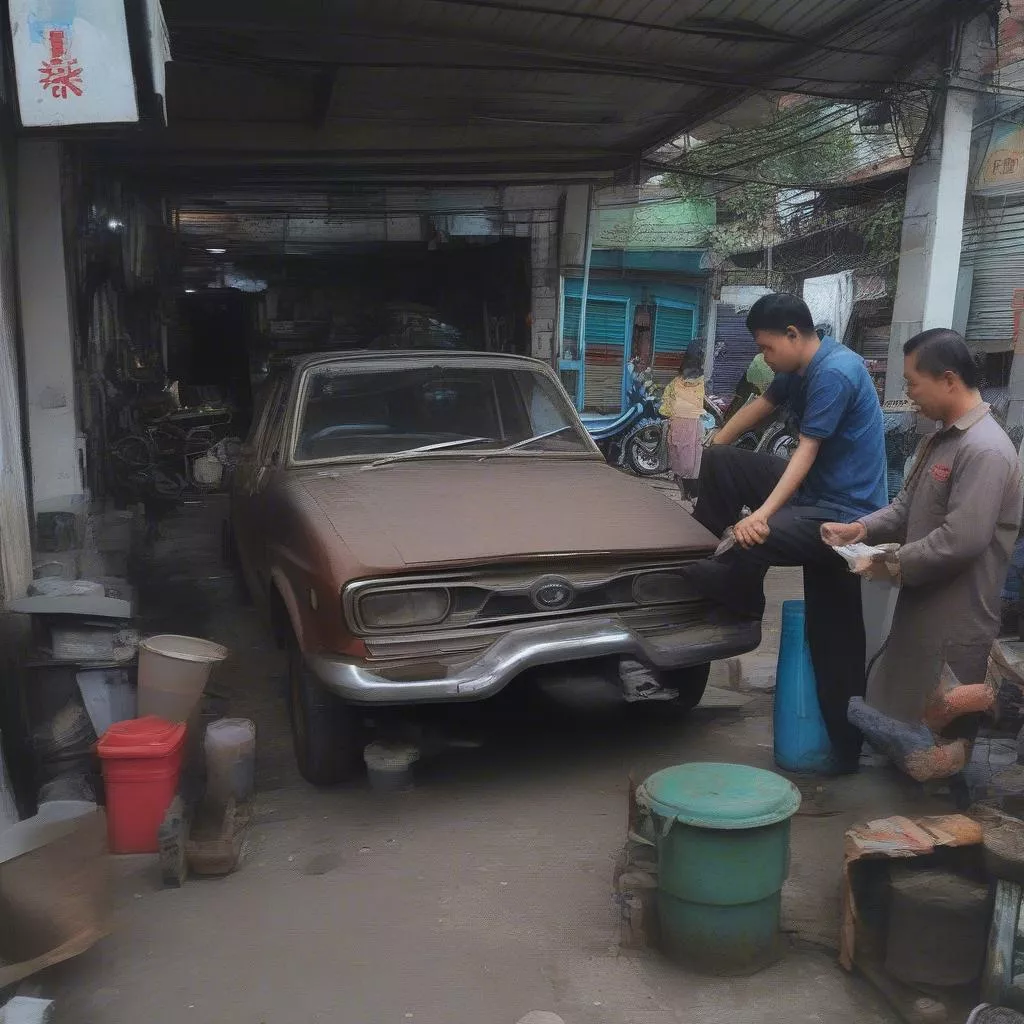 gara ô tô Nguyễn Trãi Thanh Xuân