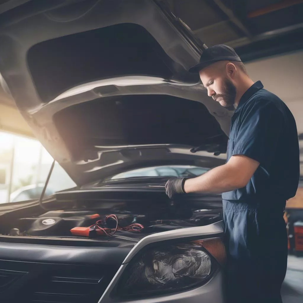 Gara ô tô sửa chữa điều hòa