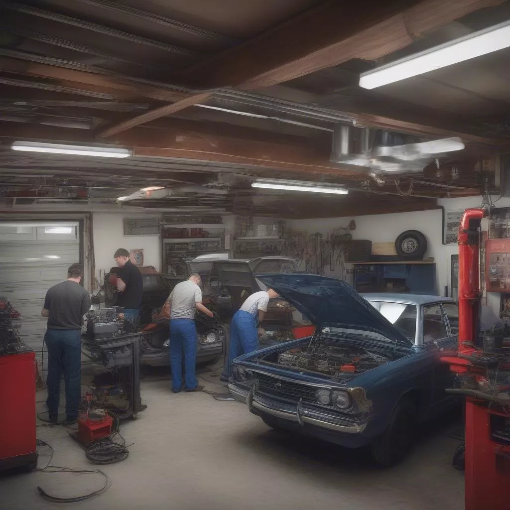 Gara sửa chữa khóa điện ô tô