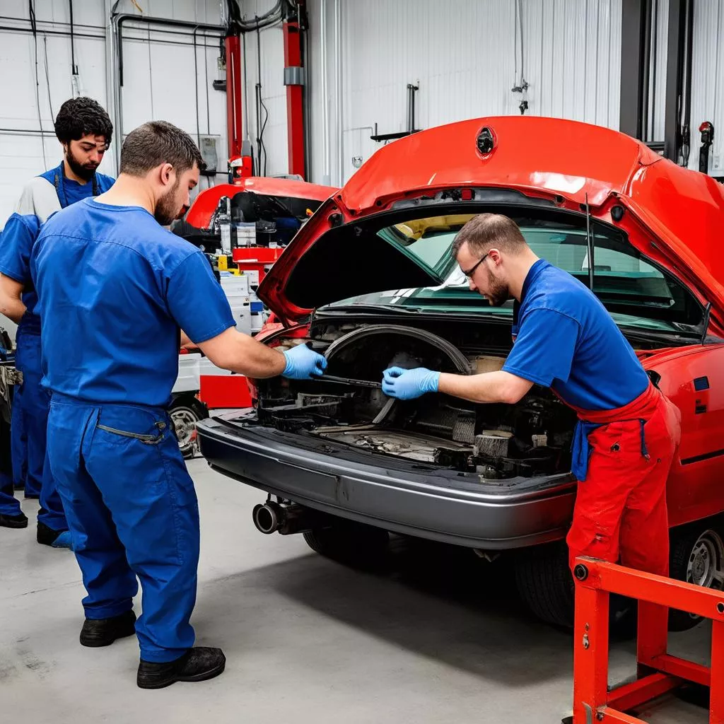 Reputable car repair garage