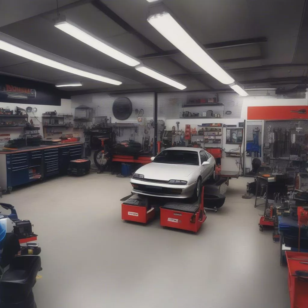 Gara sửa chữa ô tô tại Hà Nội