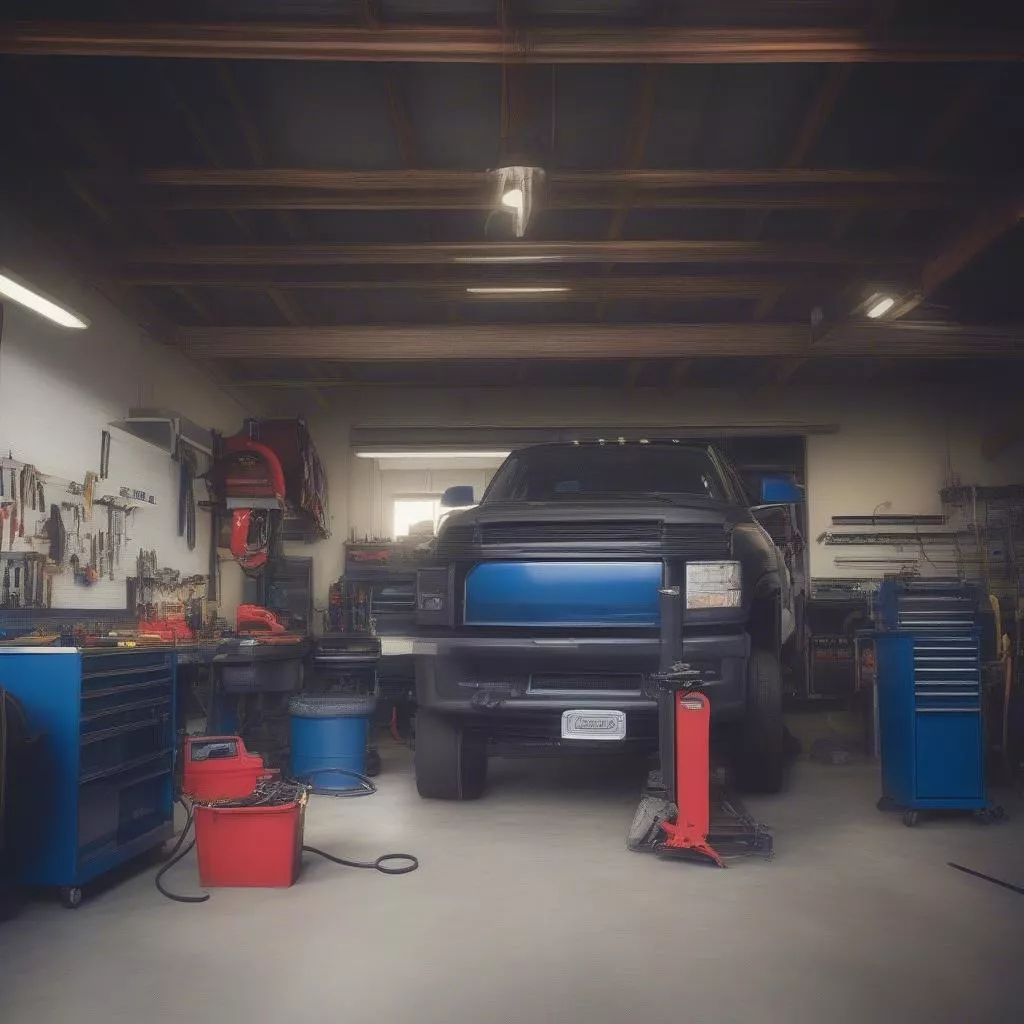 Gara sửa chữa xe tải uy tín