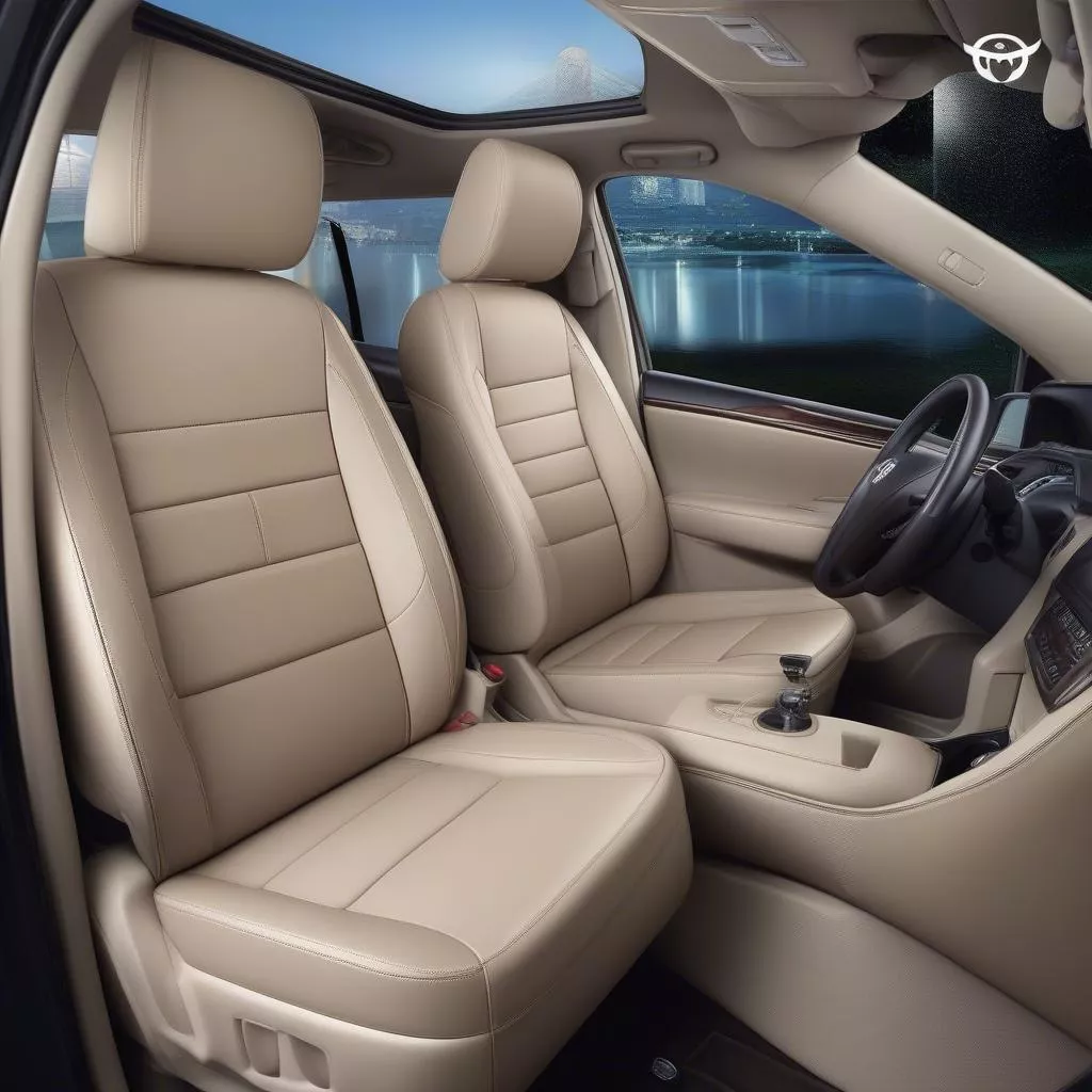 Rénovation Intérieur : Sellerie Cuir pour Toyota Innova 2019 à Hanoi