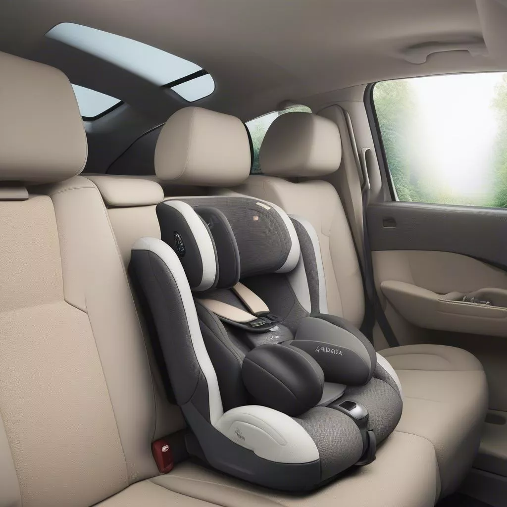 Aprica car seat made in Japan