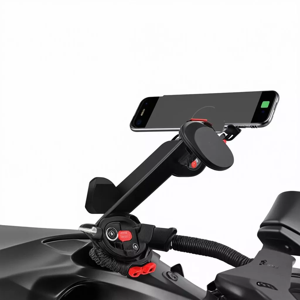 Giá Đỡ Điện Thoại Trên Xe Máy Có Sạc: Vật Bất Ly Thân Của Biker Thời 4.0