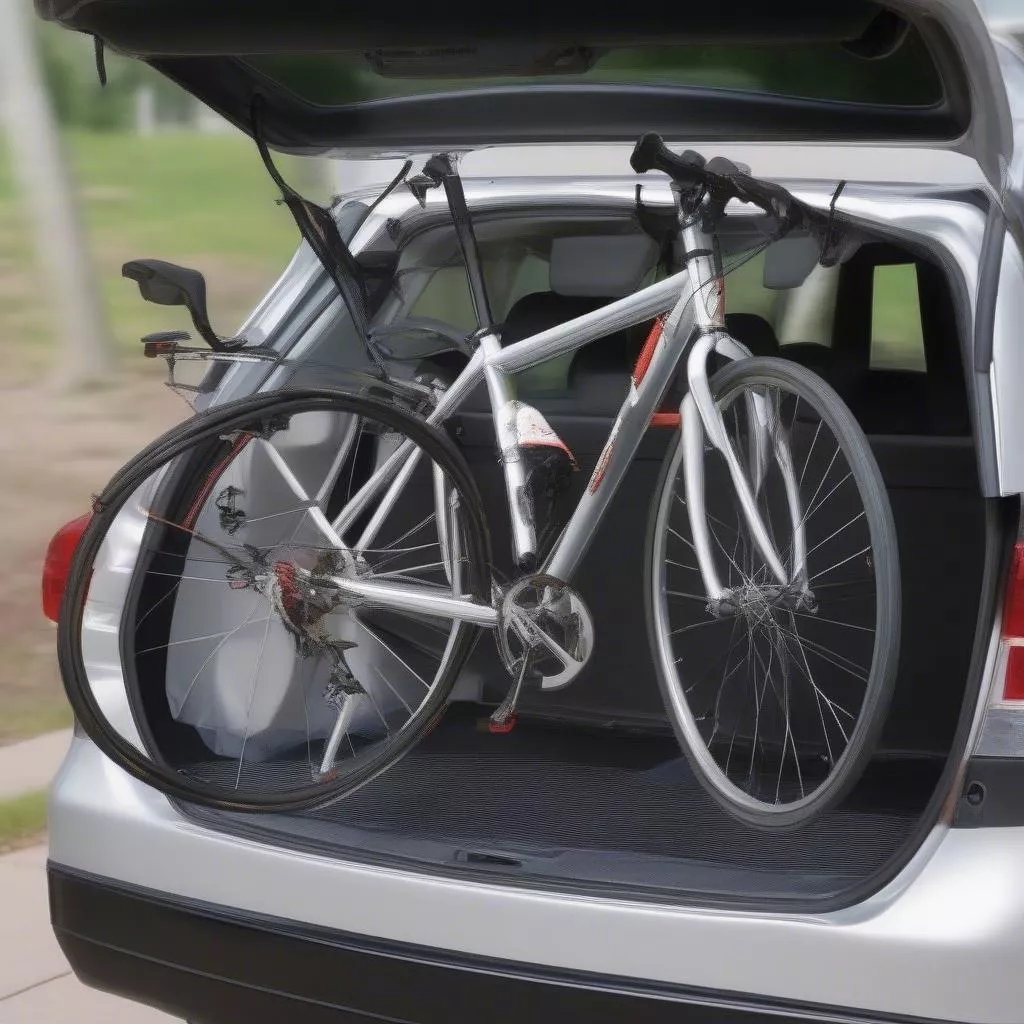 Giá treo xe đạp cốp sau: Giải pháp tiện lợi cho xe sedan, hatchback