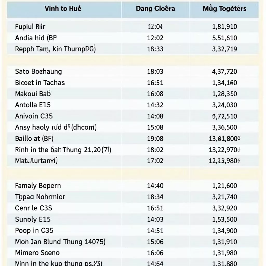 Giá Vé Xe Vinh Huế: Nắm Bắt Thông Tin Cập Nhật Nhất