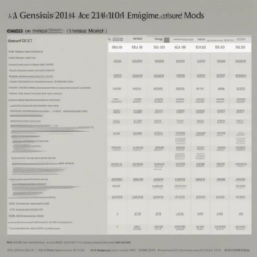 Giá xe Genesis 2014: Bảng giá xe Genesis 2014