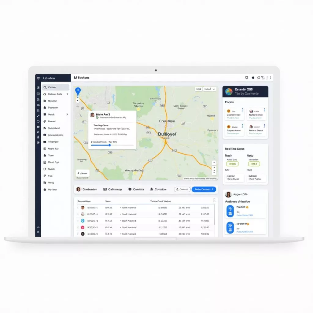 Binh Anh 2 Tracking Software Interface