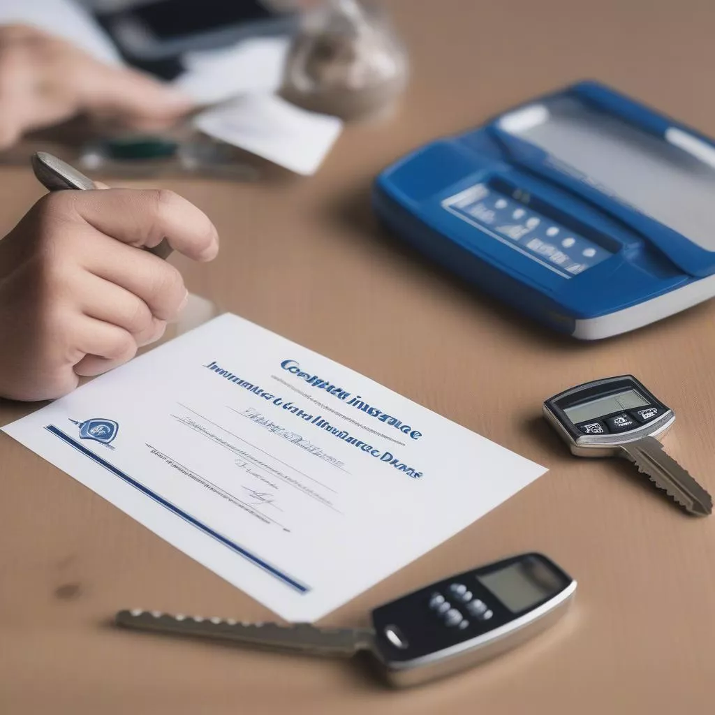 Giấy chứng nhận bảo hiểm TNDS