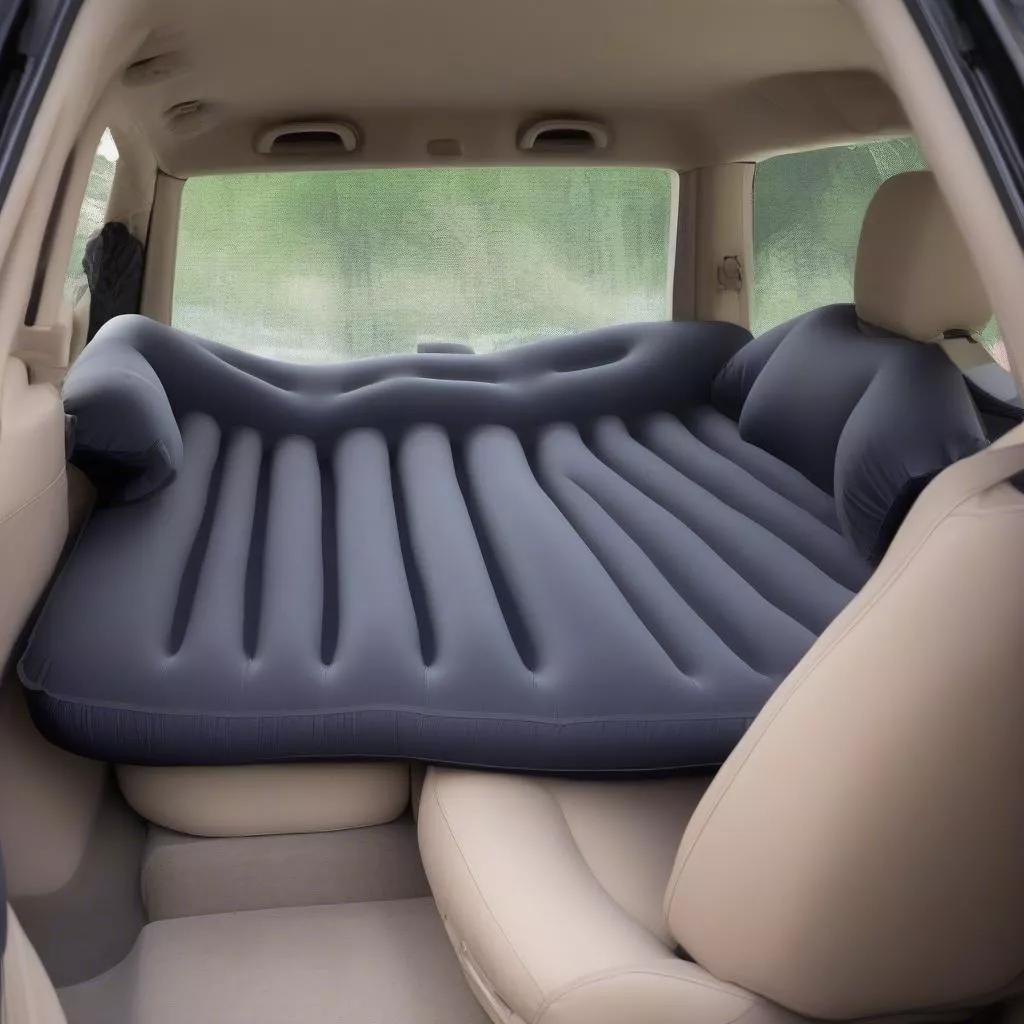 Nâng Tầm Trải Nghiệm Hành Trình Với Giường Phao Ô Tô