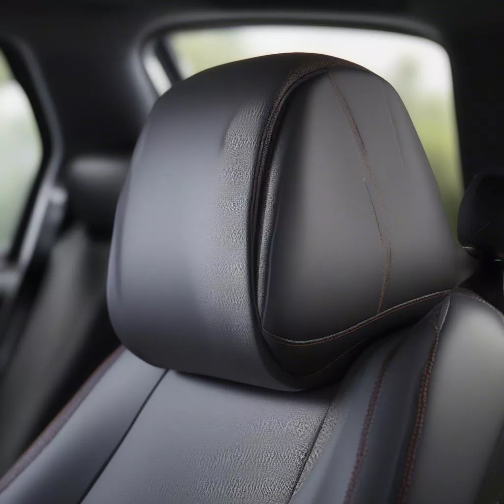 Gối tựa đầu cao su non cho xe hơi