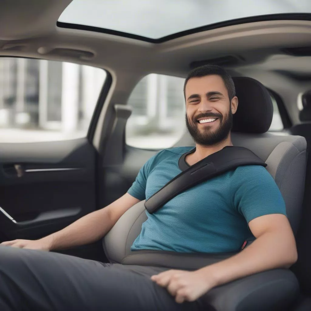 Gối tựa lưng ô tô: "Vị cứu tinh" cho cột sống trên mọi nẻo đường