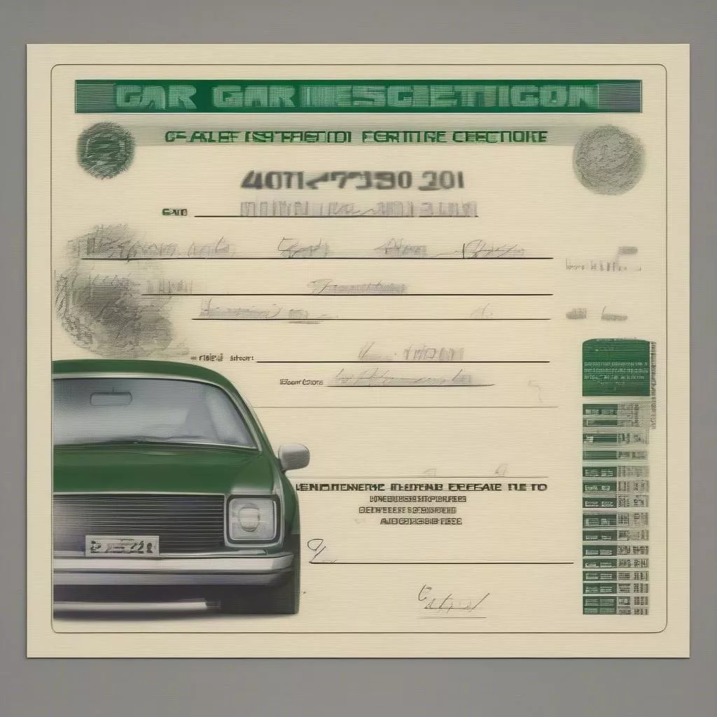 Vehicle inspection validity period