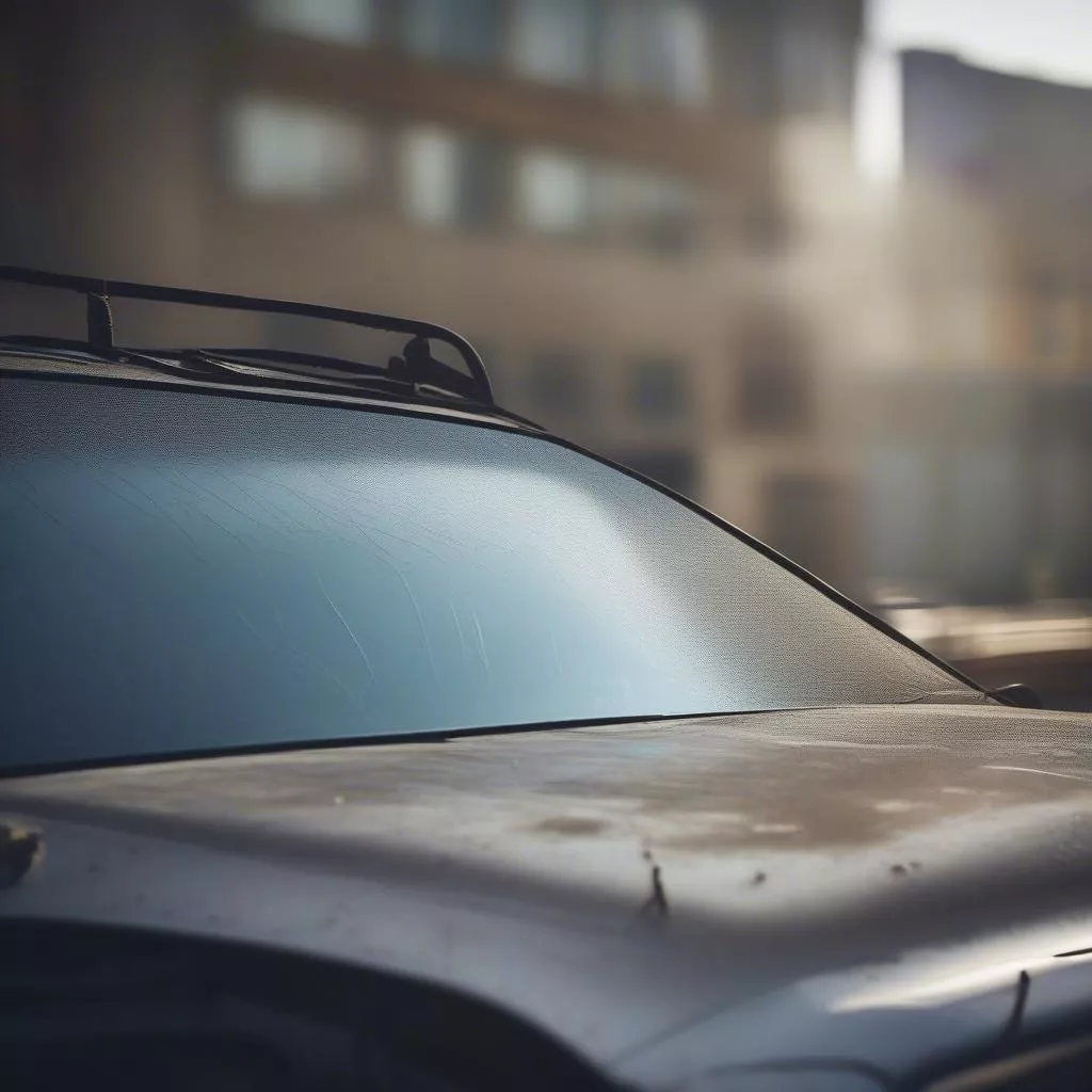 Reparar o para-brisas afasta energias negativas