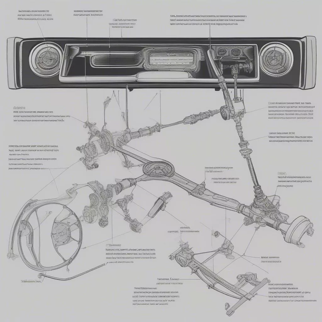 Khám Phá Bí Ẩn Cấu Tạo Hệ Thống Lái Xe Ô Tô