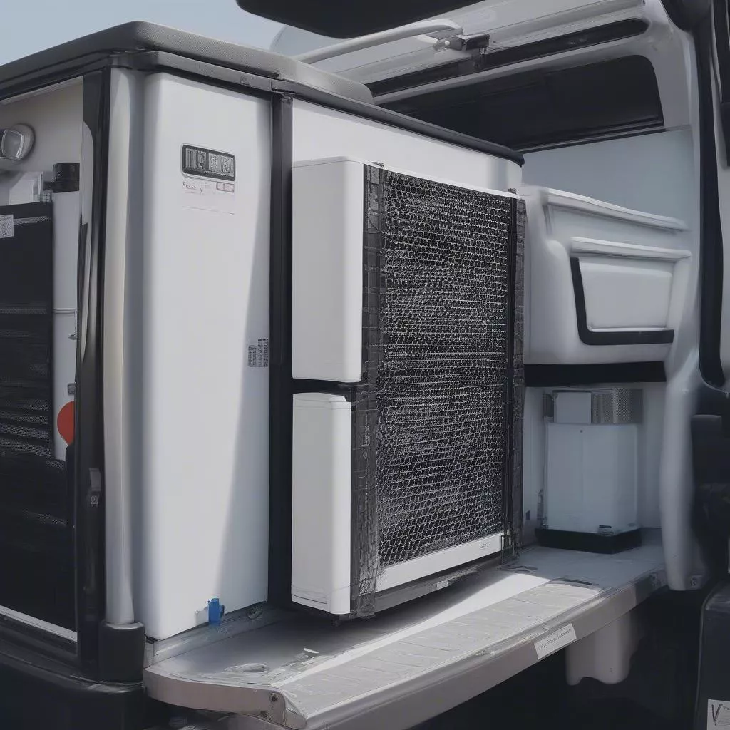 Hệ thống làm lạnh xe đông lạnh Kia 1.5 tấn