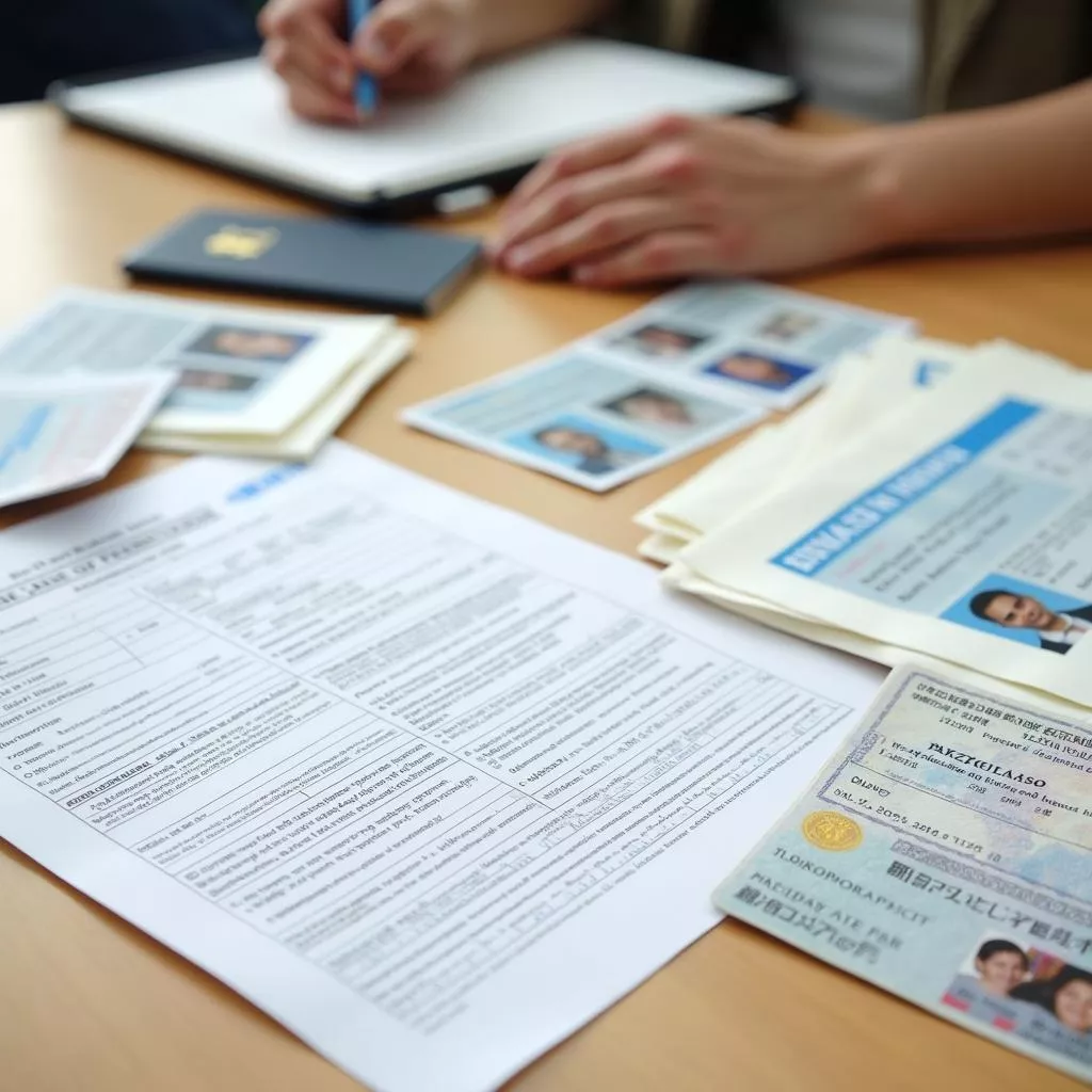 Hồ sơ đăng ký thi bằng lái xe