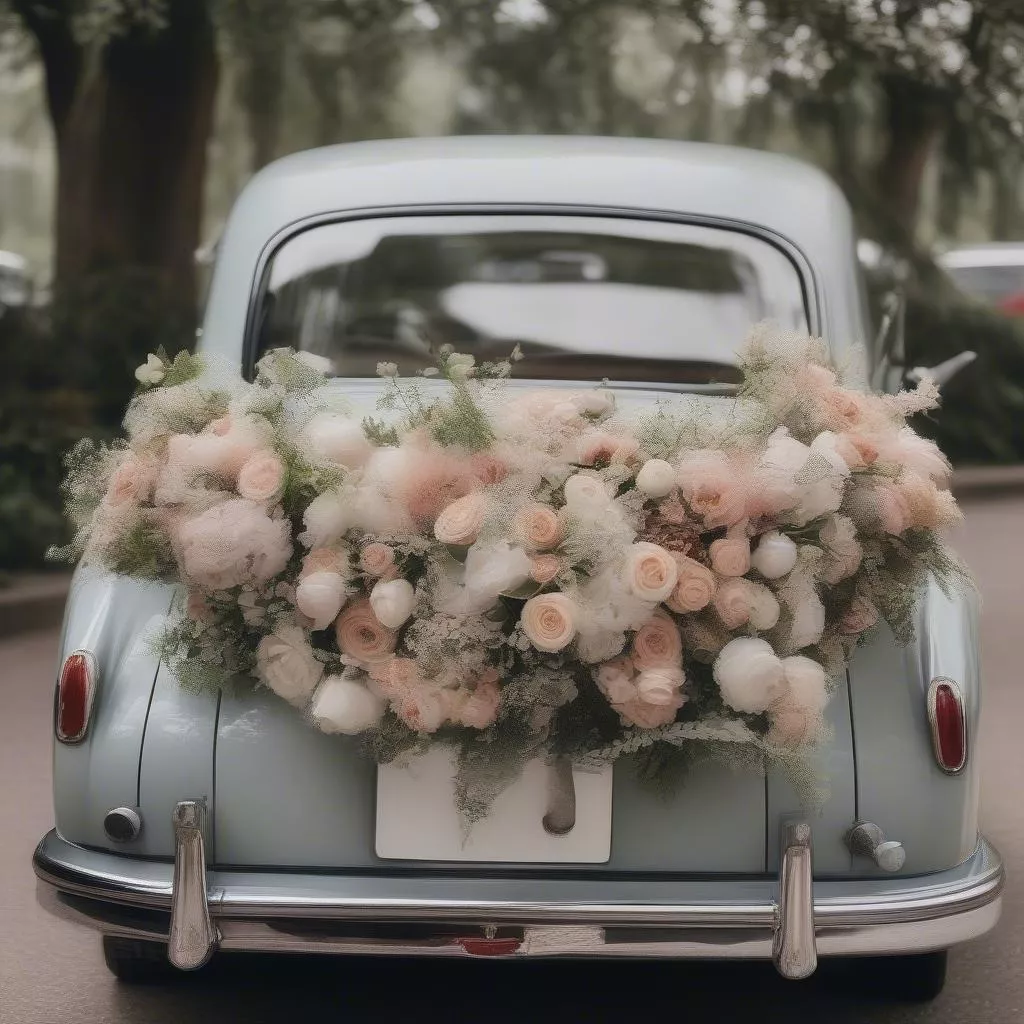 Hoa Cưới Xe Ô Tô: Xu Hướng Trang Trí Lãng Mạn Cho Ngày Trọng Đại