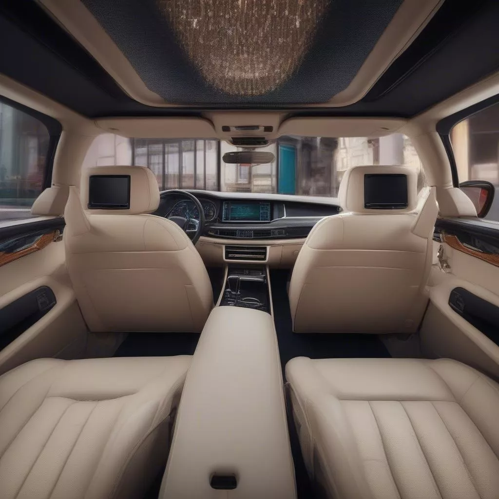 Học độ xe ô tô nội thất