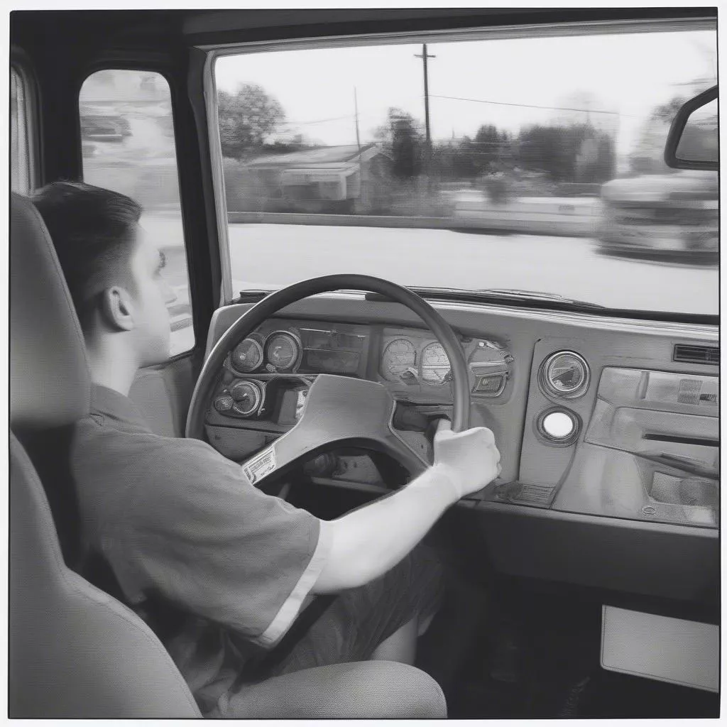 Practicing driving skills for Class C license