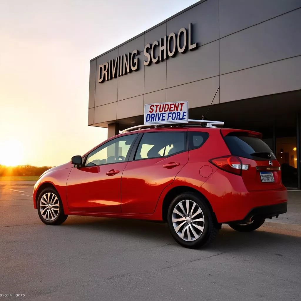 Driving School Car