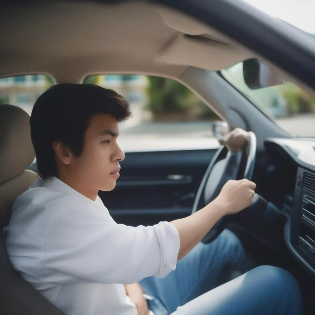 Basic car driving lesson