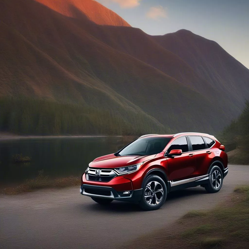 Honda CR-V Red