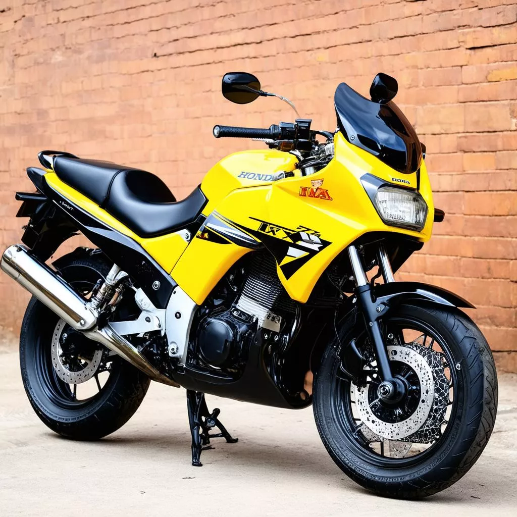 Black and Gold Honda MSX 150